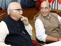 LK Advani-Rajnath Singh LK Advani-Rajnath Singh