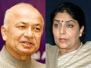 Sushil Kumar Shinde-Renuka Chowdary Sushil Kumar Shinde-Renuka Chowdary