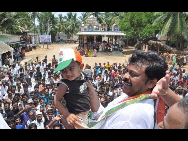 చిరు గ్లామర్‌కు 'ప్రచార' పరీక్ష(పిక్చర్స్)