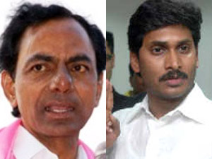 KCR and Ys Jagan KCR and Ys Jagan