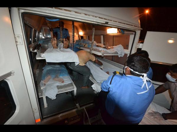 హెచ్‌పిసిఎల్ పేలుడు: ఐదుగురు అదృశ్యం