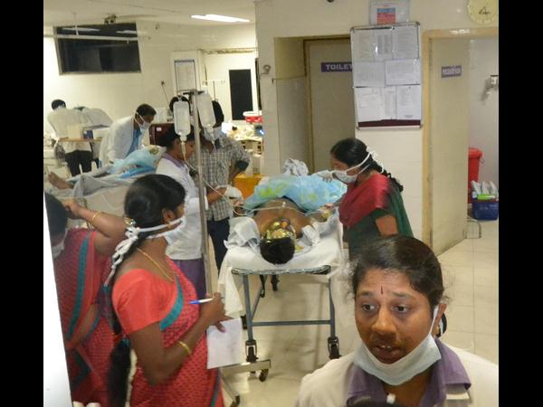 హెచ్‌పిసిఎల్ పేలుడు: ఐదుగురు అదృశ్యం