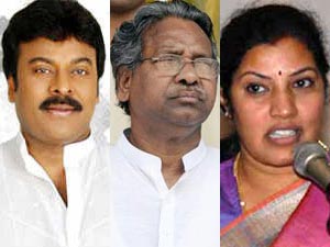 chiru, kavuri and purandheswari chiru, kavuri and purandheswari