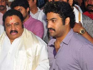 Harikrishna and Jr ntr Harikrishna and Jr ntr