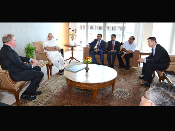 ఆస్ట్రేలియాతో మోడీ సంబంధఝం