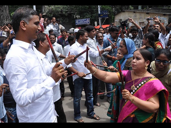 తెలంగాణ విమోచన దినోత్సవ కార్యక్రమంలో హరీష్