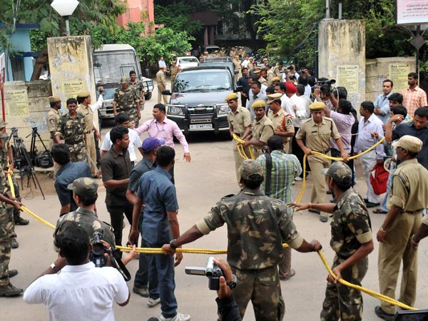 NIA police produced Akhtar in Nampally Court NIA police produced Akhtar in Nampally Court