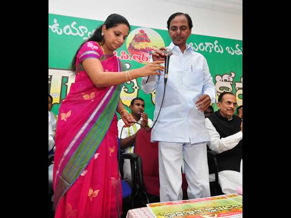 మైస్ సరి చేస్తున్న కవిత