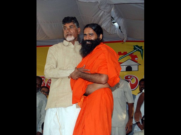  బాబా రామ్ దేవ్ తో బాబు