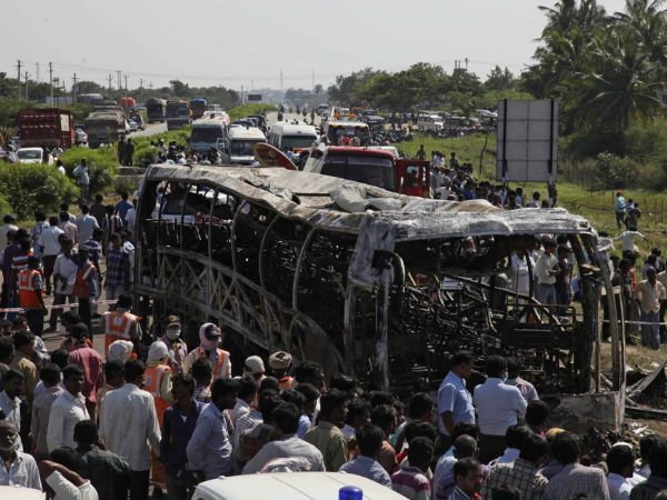 Volvo fire mishap: Probe team rules out presence of explosives Volvo fire mishap: Probe team rules out presence of explosives