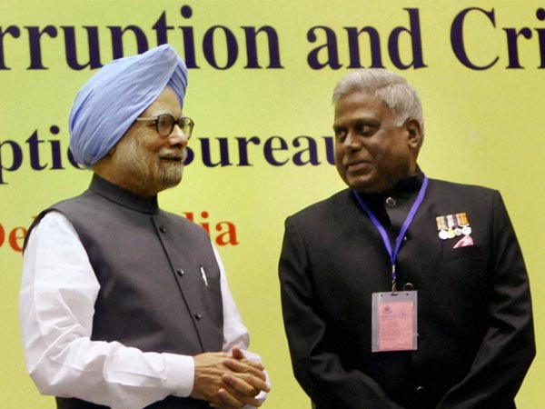 Manmohan Singh and Ranjit Sinha Manmohan Singh and Ranjit Sinha