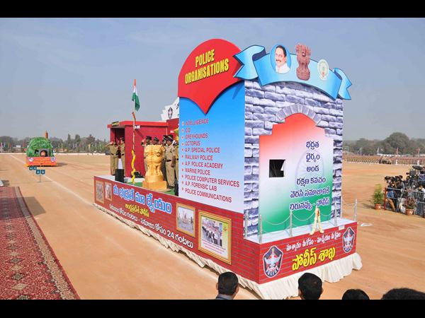 పోలీసు శాఖ శకటం