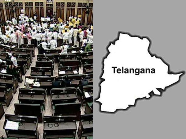 AP assembly rejects Telangana Bill AP assembly rejects Telangana Bill