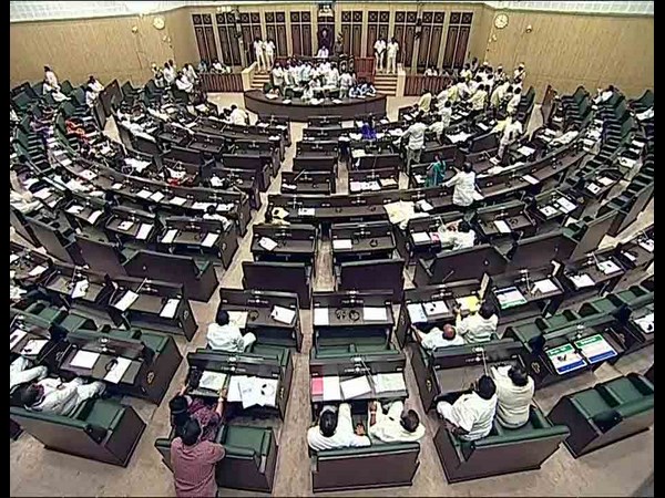 TV Rama Rao versus Harish Rao in Assembly TV Rama Rao versus Harish Rao in Assembly