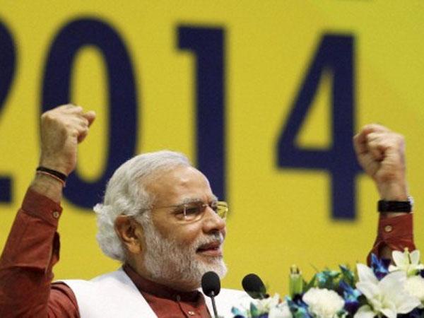 Narendra Modi takes a dig at Arvind Kejriwal, calls him 'AK-49' Narendra Modi takes a dig at Arvind Kejriwal, calls him 'AK-49'