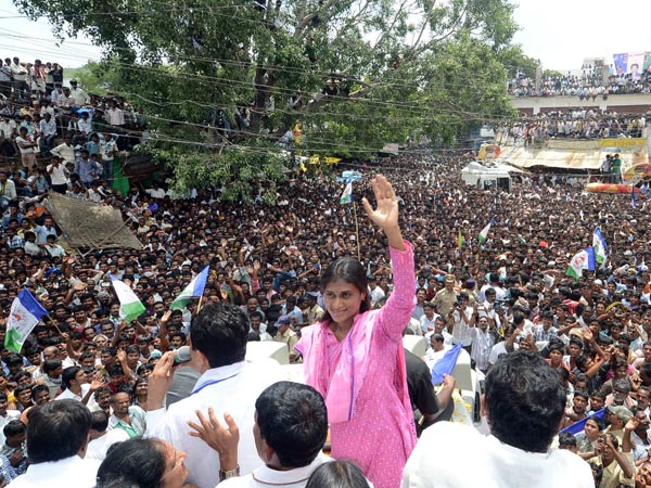 వైయస్ షర్మిల పరిస్థితి..