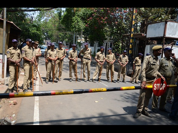చంద్రబాబు నివాసం వద్ద...