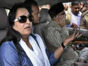 Azhar and Jayaprada campaign for congress in Telangana Azhar and Jayaprada campaign for congress in Telangana