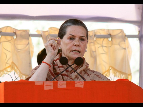 సోనియా గాంధీ ప్రసంగం సోనియా గాంధీ ప్రసంగం