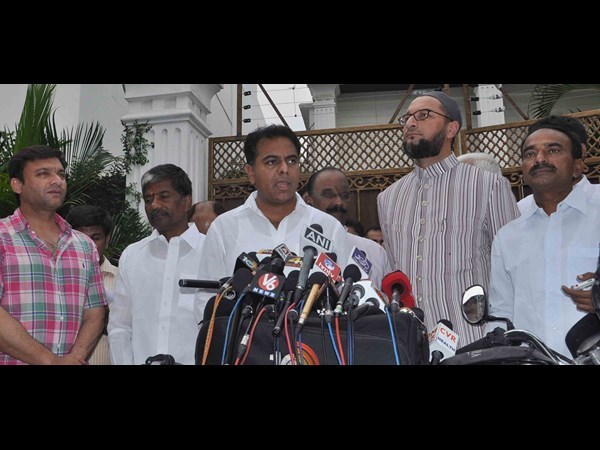  తెరాస, మజ్లిస్