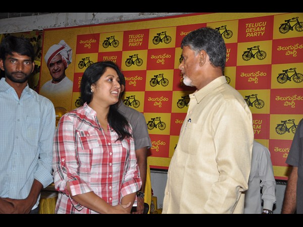 చంద్రబాబుతో సన భేటీ