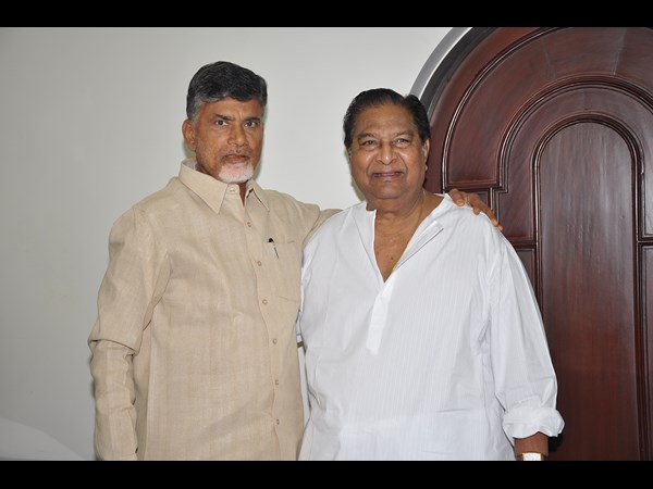 బాబుతో కైకాల సత్యనారాయణ