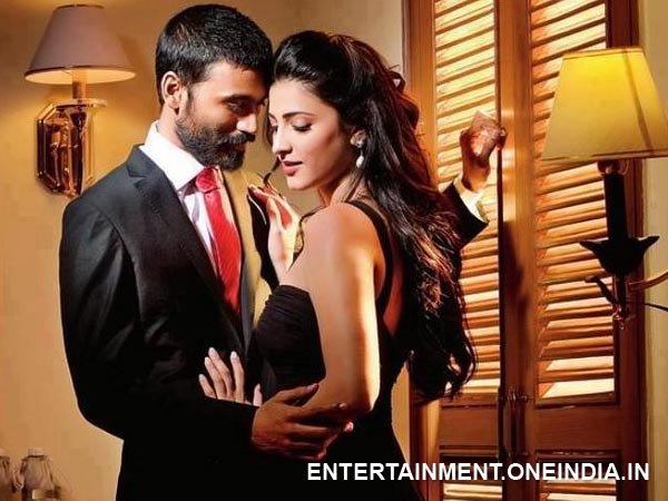 శృతిహాసన్, ధనుష్