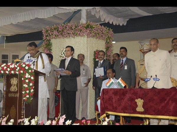 పోచారం శ్రీనివాస రెడ్డి ప్రమాణం