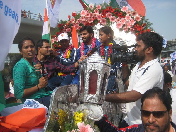 ఘన స్వాగతం