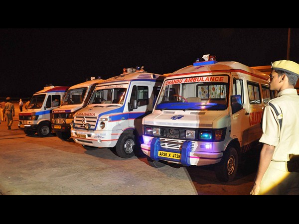 అంబులెన్స్‌లు సిద్ధం..