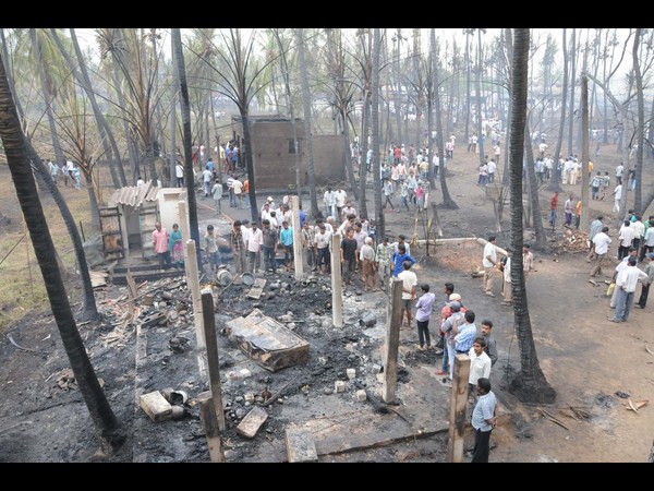 పైప్ లైన్ బ్లాస్ట్