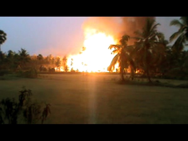 వ్యాపించిన మంటలు