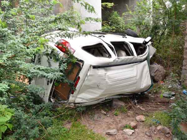 Telugudesam leader’s kin hurt in mishap
