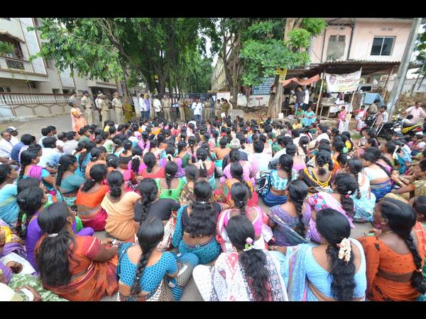 యానిమేటర్ల ధర్నా