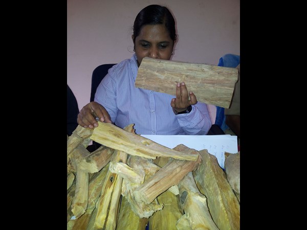 గంధం చెక్కల అక్రమ రవాణా