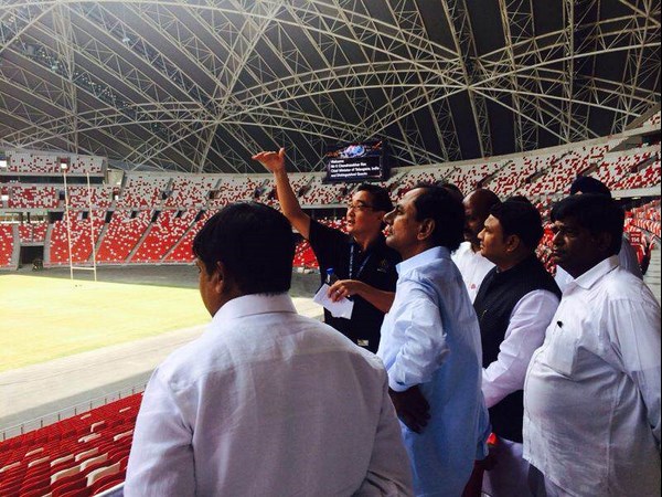 సింగపూర్‌లో కెసిఆర్