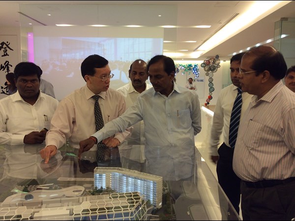 సింగపూర్‌లో కెసిఆర్