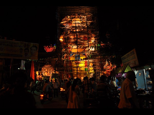 ఖైరతాబాద్ వినాయకుడు రెడీ