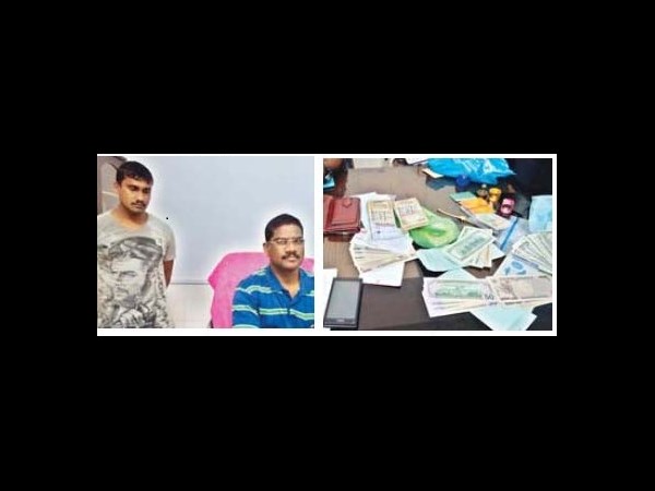 బ్యాగ్‌లో విదేశీ కరెన్సీ