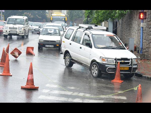  నగరంలో భారీ వర్షం 