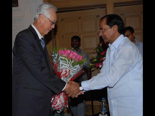 కెసిఆర్‌తో సింగపూర్ సీనియర్ మంత్రి