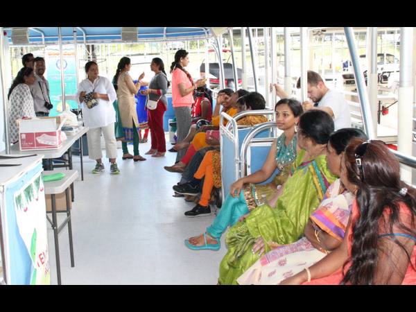  ఉత్సాహంగా సాగిన వనితా వేదిక నౌకా విహారం