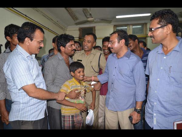 దామోదర్ దొరికాడు, వారం రోజుల సస్పెన్స్‌కు తెర