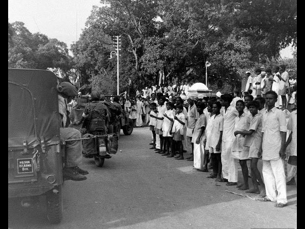 పోలీసు చర్య ప్రారంభం