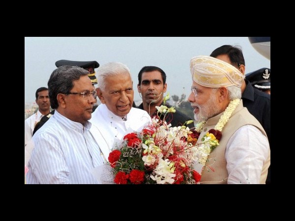 మోడీకి కర్ణాటక సిఎం స్వాగతం