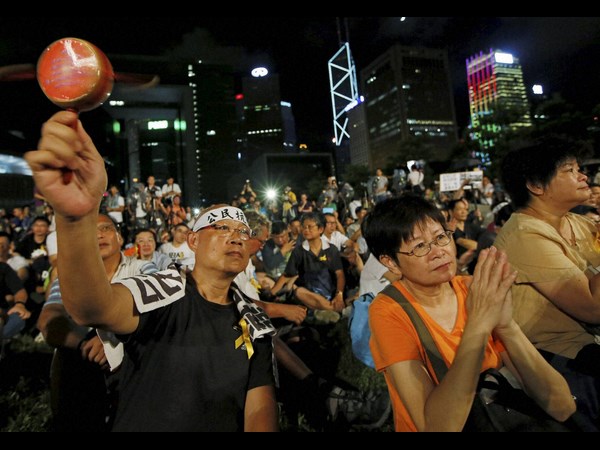 హాంకాంగ్‌లో తగ్గుముఖం పట్టిన ఆందోళనలు 