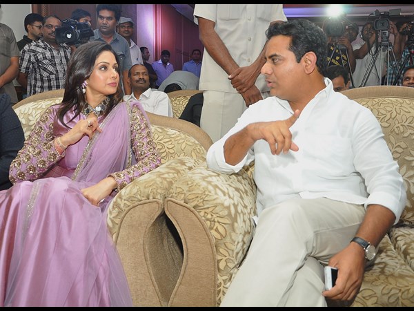 కేటీఆర్ - శ్రీదేవి