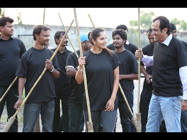 కేటీఆర్‌కు సవాల్ విసిరిన సానియా మిర్జా