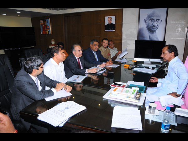 కెసిఆర్‌తో టాటా ప్రతినిధులు