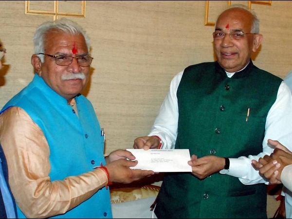 హర్యానా సీఎంగా ఖట్టర్‌‌, రేపే ప్రమాణ స్వీకారం